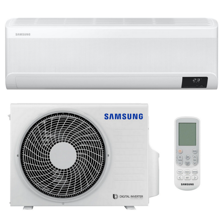 Samsung Klimaanlage R32 Wandgerät Wind-Free Comfort AR18TXFCAWKNEU/X 5,0 kW I 18000 BTU